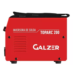 INVERSORA DE SOLDA GALZER TOP ARC 200 AMPERES 220V BRAX 1007 - 1