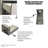Mesa de Cabeceira Suspensa com 1 Gaveta e 1 Nicho 100% Mdf Plancasa:verde Jade - 9