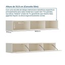 Ver imagem 3 de Rack com Painel Ripado para TV até 60 Polegadas 160CMX180CM Aruá CabeCasa MadeiraOriginals Off White