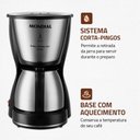 Ver imagem 4 de Cafeteira Elétrica Mondial Dolce Arome C-37ji-30x 800w Preto-inox 220v