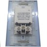 Conjunto 4x2 Linha Sleek Gris MarGirius 1 Luz de Emergência Standard 3 LEDs+tomada 20 A - 3