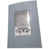 Conjunto 4x2 Linha Sleek Gris MarGirius 1 Luz de Emergência Standard 3 LEDs+tomada 20 A - 2