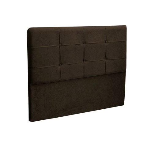 Cabeceira Cama Box Casal Queen 160 cm London - JS Móveis - Chocolate