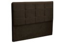 Ver imagem 1 de Cabeceira Cama Box Casal Queen 160 cm London - JS Móveis - Chocolate
