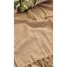 Manta para Sofá / Cama 1,50x2,20M Tear Artesanal Caramelo - 2