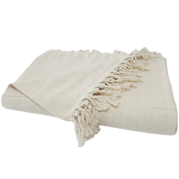 Manta para Sofá / Cama 1,50x2,20M Tear Artesanal Cru - 2