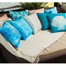 Manta para Sofá / Cama 1,50x2,20M Tear Artesanal Cru - 3