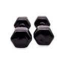 Ver imagem 3 de Dumbbell sextavado emborrachado (Par) 4KG