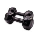 Ver imagem 2 de Dumbbell sextavado emborrachado (Par) 4KG
