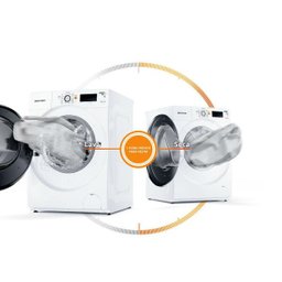 Lava e Seca Brastemp 10,1kg/6kg branca Água Quente com Ciclo Tira Manchas Pro e Ciclo 1h Pronto - 4
