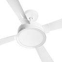 Ver imagem 2 de Ventilador de Teto Venti-Delta Magnífico Led 4 Pás Branco 6000K Luz Branca 220V