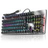 Teclado mecânico gamer shuriken led rgb adamantiun - 2
