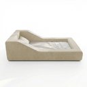 Ver imagem 7 de Cama Montessoriana Infantil Noah 100% Espuma com Colchão Bouclê Bege - Abmaza