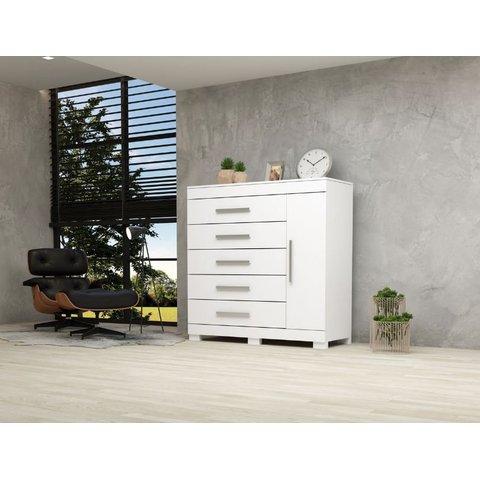 COMODA ACP RAYANE PRIME C/SAPATEIRA BRANCO SV