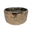 Ver mais imagens de Vaso Cachepot Bronze Dourado Espelhado Colonial Vintage Rustico Espressione Cachepot Decorativo Gran