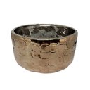Ver imagem 2 de Vaso Cachepot Bronze Dourado Espelhado Colonial Vintage Rustico Espressione Cachepot Decorativo Gran