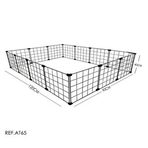 Cercadinho para Porquinho da Índia, Roedores e Filhotes - 120,00 X 0,90 X 0,40