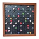 Ver imagem 1 de Quadro Porta Tampinhas - Linha Premium - 144 Tampinhas