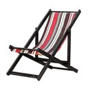 Ver imagem 6 de Kit 3 Espreguiçadeiras Dobrável Black Sb-l Marrom-vermelho