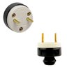 Conjunto Tomada Plug Macho Polarizada 2x20a Porcelana Foxlux - 3