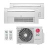 Ar-Condicionado Multi Split Inverter LG 18.000 BTUs (2x Evap Cassete 1 Via 12.000) Quente/Frio 220V - 1