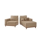 Ver imagem 5 de Sofá Cronos 185cm Chaise Lado Direito Meu Sofá Online