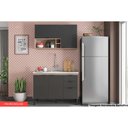 Ver imagem 1 de Kit de Cozinha Completa 2 Peças Firenze (1 Aéreo + 1 Balcão) Cp11 Avena/grafito - Demóbile