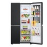 Geladeira Smart Lg Side By Side Inverter 647l Black Inox Gc-v257sqv - 220v - 3