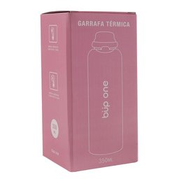 Garrafa Térmica 350ml Easy Open Rosa Büp One - 5