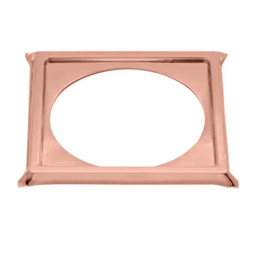 Kit C/10 Porta Grelha Ralo Click 15x15 Suporte Inox Rose - 2