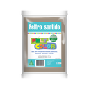 Ver imagem 1 de Feltro Feltcolor Liso Bege Palha - 70cm X 50cm