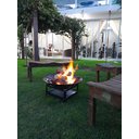 Ver imagem 2 de Lareira 52cm P/ Jardim Fogueira Externa Portatil a Lenha