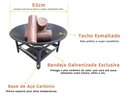 Ver imagem 5 de Lareira 52cm P/ Jardim Fogueira Externa Portatil a Lenha