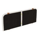 Ver imagem 7 de Cabeceira Painel Orgânico Cama Box Casal Padrão Flay 140cm Dobrável Bouclé Off White - Desk Design