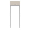 Ver imagem 6 de Porta-geladeira 83 Cm 1 Porta Basculante Branco/crema Agata Madesa