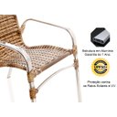 Ver imagem 2 de Kit 4 Cadeiras e Mesa, 2 Espreguiçadeiras, 1 Balanço Ninho e 1 Chaise em Alumínio