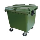 Ver imagem 2 de Lixeira Contêiner 1000 Litros Contentor de Lixo 1000 Litros Cor:azul