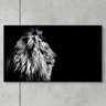 Quadro Decorativo Leão QH2.0362.01.01 Euronobre - 90x35x3cm - 1
