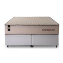 Ver imagem 5 de Conjunto Box Baú King San Diego Branco 193x203x74 Espuma D33