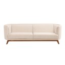 Ver imagem 2 de Sofá Fixo 5 Lugares 230cm Jacquard Bege Luminne