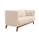 Ver imagem 4 de Sofá Fixo 5 Lugares 230cm Jacquard Bege Luminne