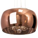 Ver imagem 4 de Pendente Plafon Sobrepor Cristal Ø28cm Yamamura