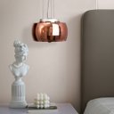 Ver imagem 2 de Pendente Plafon Sobrepor Cristal Ø28cm Yamamura