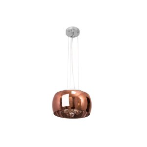 Pendente Plafon Sobrepor Cristal Ø28cm Yamamura
