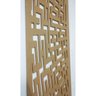 Painel Vazado Divisória Mdf Maia Crú - 0,60x2,70m - 3