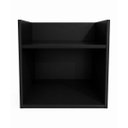 Ver imagem 4 de Mesa de Cabeceira Vivian Preto Suspensa MDF para Quarto