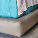Ver imagem 4 de Conjunto Cabeceira + Base de Cama Milano 1,60m Queen Boucle com Sintético Larbelle Móveis