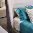 Ver imagem 5 de Conjunto Cabeceira + Base de Cama Milano 1,60m Queen Boucle com Sintético Larbelle Móveis