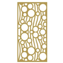 Painel Vazado Divisória Mdf Nairóbi Crú - 1,80x2,40m - 1