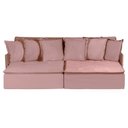 Ver mais imagens de Sofá 4 Lugares 2.30 Mt Com Molas Retrátil E Reclinável Rose